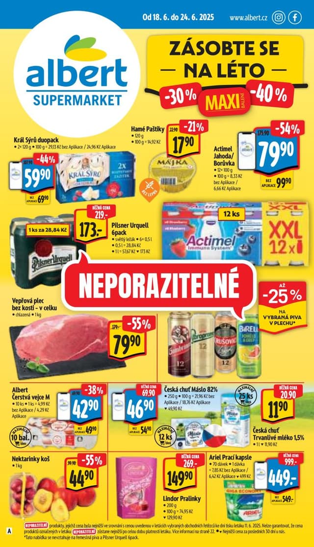 Albert supermarket leták 26.10. - 2.11.